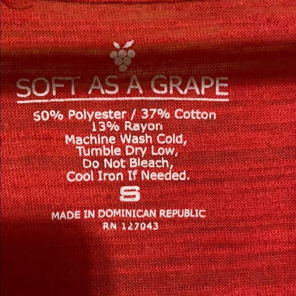 Texas Rangers Burnout V-Neck - Picture 2 of 2